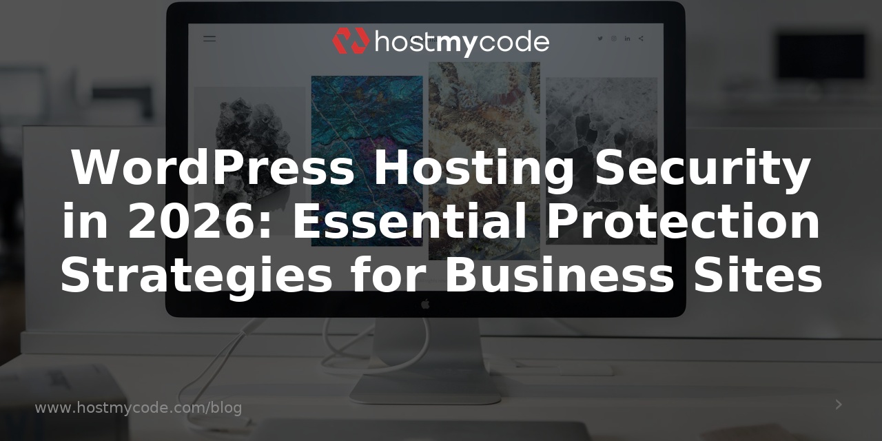 WordPress Hosting Security in 2026: Essential Protection Strategies for Business Sites