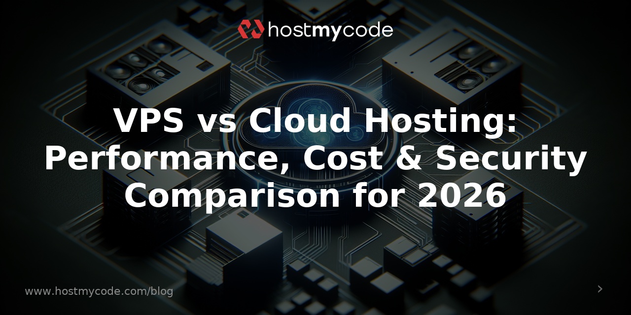 VPS vs Cloud Hosting: Performance, Cost & Security Comparison for 2026
