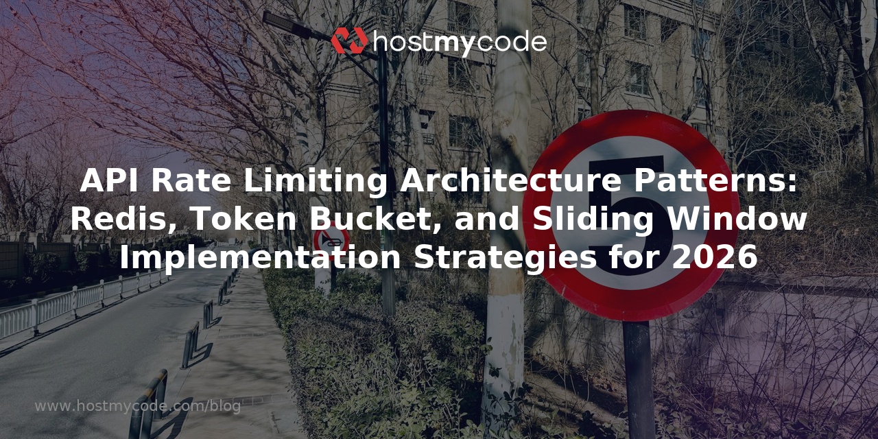 API Rate Limiting Architecture Patterns: Redis, Token Bucket, and Sliding Window Implementation Strategies for 2026