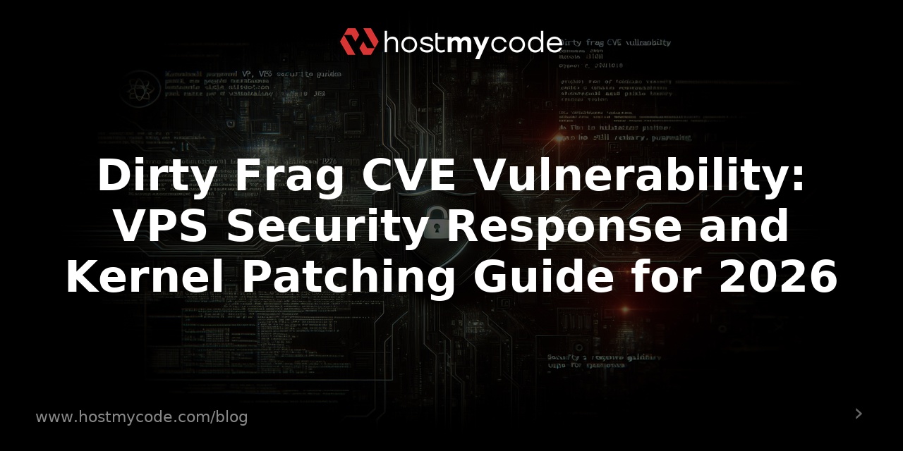 Dirty Frag Vulnerability (CVE Pending): Take Immediate Action to Protect Linux Servers