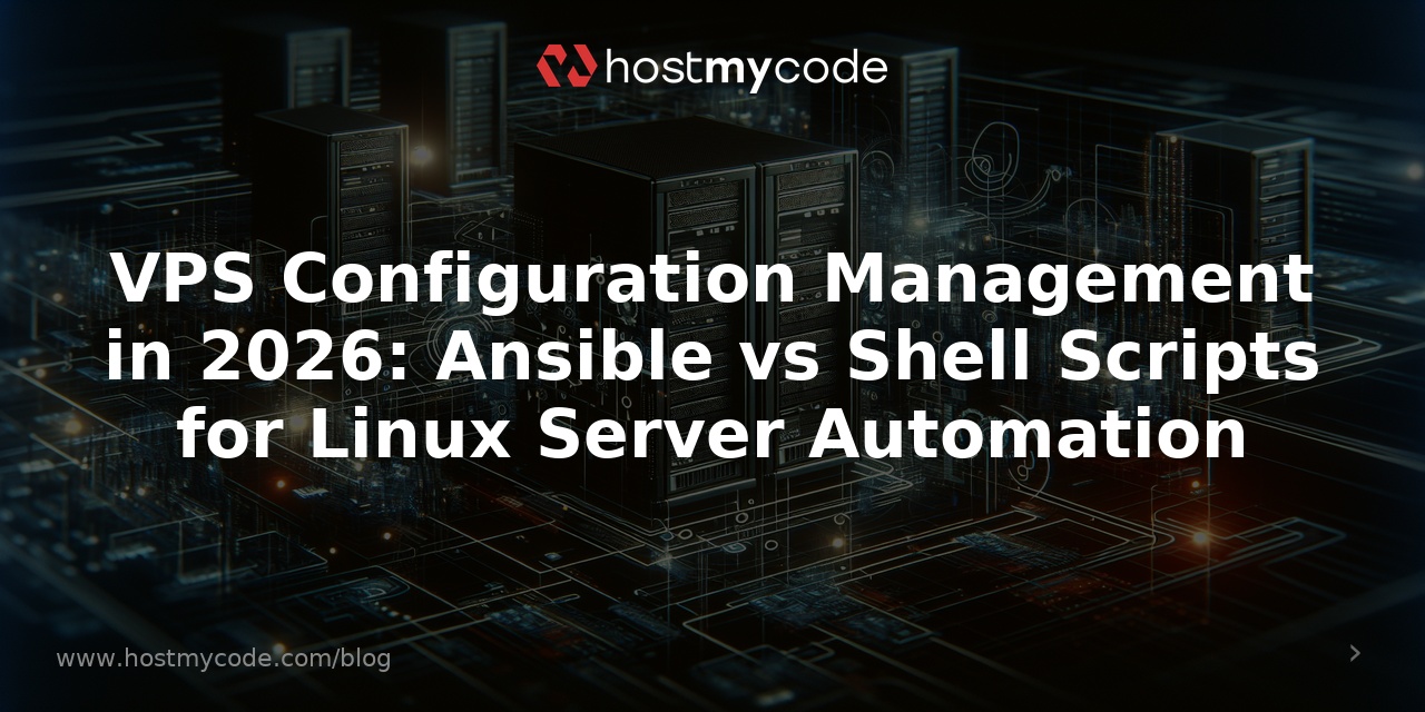 VPS Configuration Management in 2026: Ansible vs Shell Scripts for Linux Server Automation
