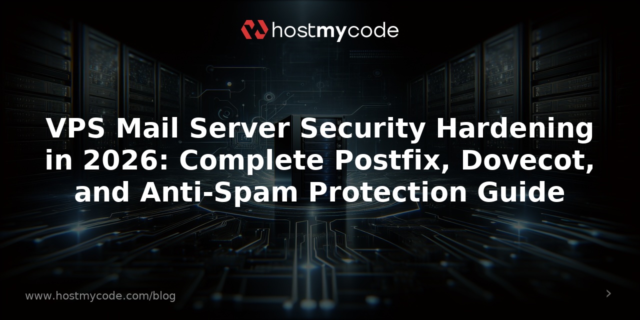 VPS Mail Server Security Hardening in 2026: Complete Postfix, Dovecot, and Anti-Spam Protection Guide